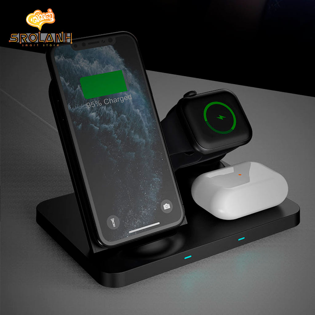 XO 15W Wireless Charger (Apple Watch + Phone + TWS Headset 3in1